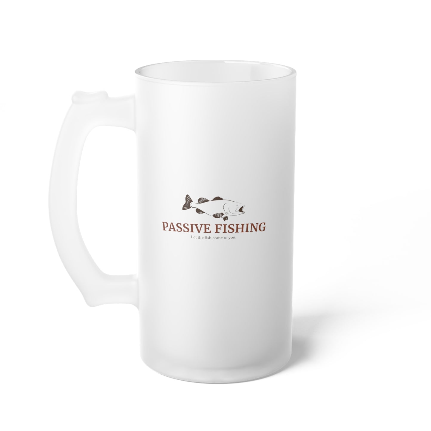 Passive Frosted Glass Beer Mug