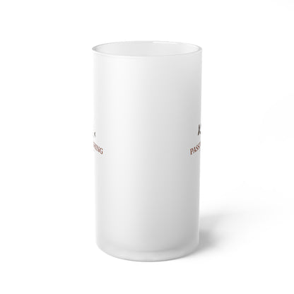 Passive Frosted Glass Beer Mug